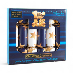 The 1% Club Christmas Crackers 2025 (Set of 6) - Puzzle Post