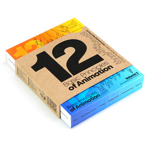 12 Principles of Animation Flipbook Set - Flipboku