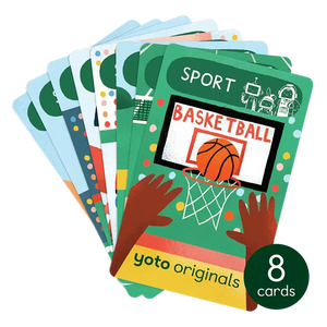 BrainBots: Sport Collection - Card for Yoto Player / Mini (8 Cards)