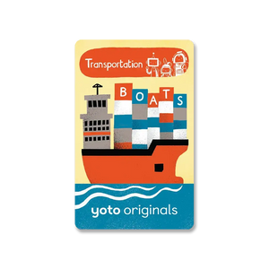 BrainBots: Transportation Collection - Card for Yoto Player / Mini (8 Cards)