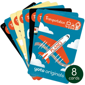 BrainBots: Transportation Collection - Card for Yoto Player / Mini (8 Cards)