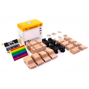 Castor Set 12 Pack: Build Your Own CandyCar - CandyLab Toys
