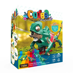 Codee the Colour-Sensing Coding Chameleon - Construct & Create