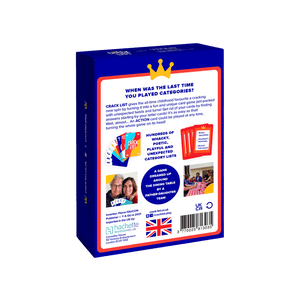 Crack List: The Crack-You-Up Categories Card Game - Hachette Boardgames UK