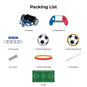 Cutebot Robot Football Game Kit for micro:bit - ELECFREAKS