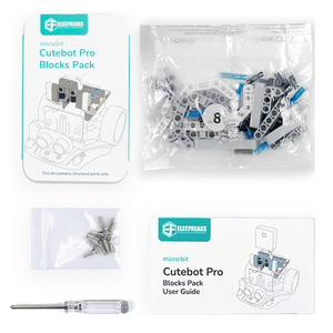 Cutebot Pro Smart Car Blocks Pack - ELECFREAKS