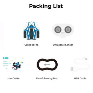 Cutebot Pro Smart Car Robot Kit for micro:bit - ELECFREAKS