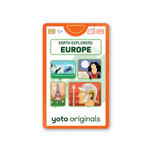 Earth Explorers - Cards for Yoto Player / Mini (8 Cards)