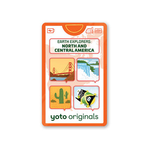 Earth Explorers - Cards for Yoto Player / Mini (8 Cards)