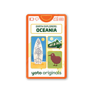 Earth Explorers - Cards for Yoto Player / Mini (8 Cards)