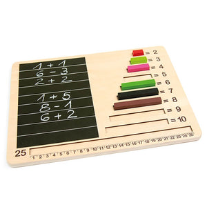 Wooden Arithmetic Bar Boards - Andreu Toys