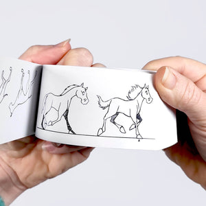 Human & Animal Motion Flipbook Set - Flipboku