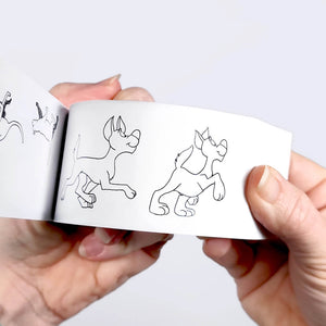 Human & Animal Motion Flipbook Set - Flipboku