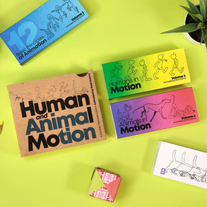 Human & Animal Motion Flipbook Set - Flipboku