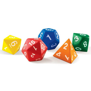 Jumbo Polyhedral Dice - Learning Resources