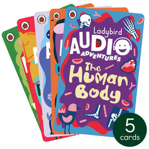 Ladybird Audio Adventures Volume 2 - Cards for Yoto Player / Mini (5 Cards)