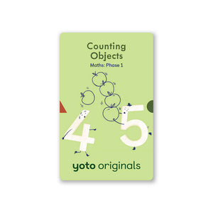 Maths Phase 1 - Cards for Yoto Player / Mini (6 Cards)