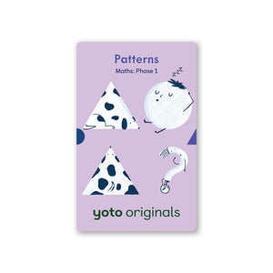 Maths Phase 1 - Cards for Yoto Player / Mini (6 Cards)