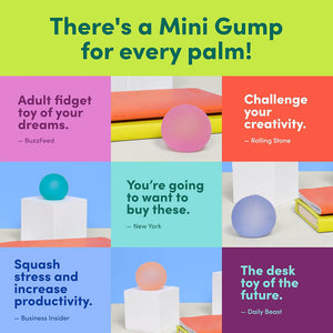 Mini Gump: the Memory Gel Stress Ball - Speks (Pack of 6)
