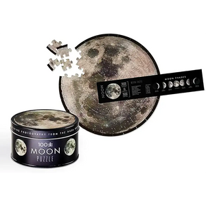 Moon Nasa Jigsaw Puzzle in a Tin (100 Pieces) - Crocodile Creek