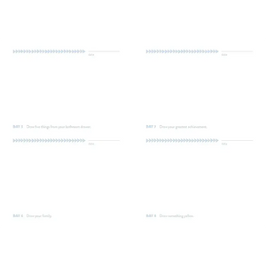 One Drawing A Day - A Yearlong Sketchbook For Finding Your Creative Voice (Hardback)