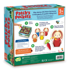 Patch's Pockets: A Colourful Carrot-Matching Game for You and Your Two-Year Old - Peaceable Kingdom