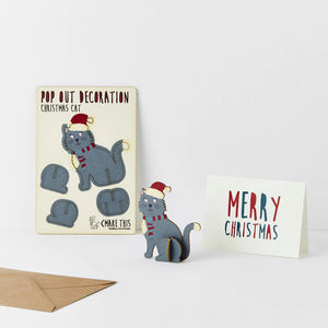 Pop Out Christmas Card (Choice of Design)