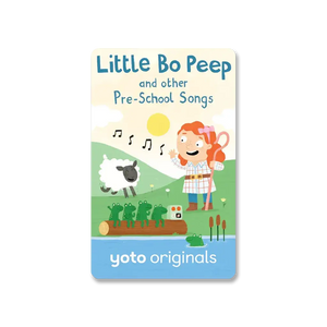 Pre-School Songs Pack - Cards for Yoto Player / Mini (3 Cards)