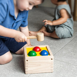 Punch & Drop Wooden Toy - PlanToys