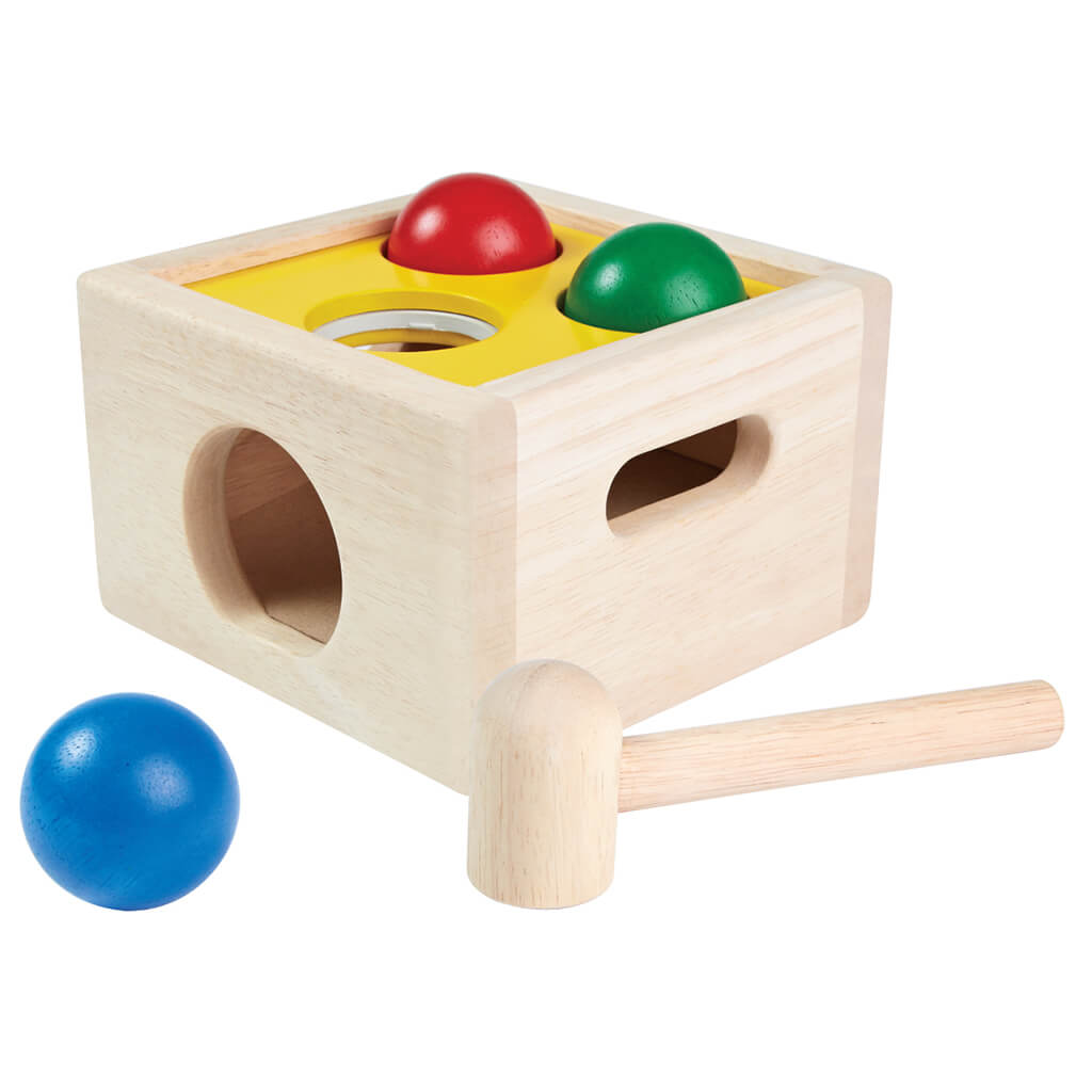 Punch & Drop Wooden Toy - PlanToys