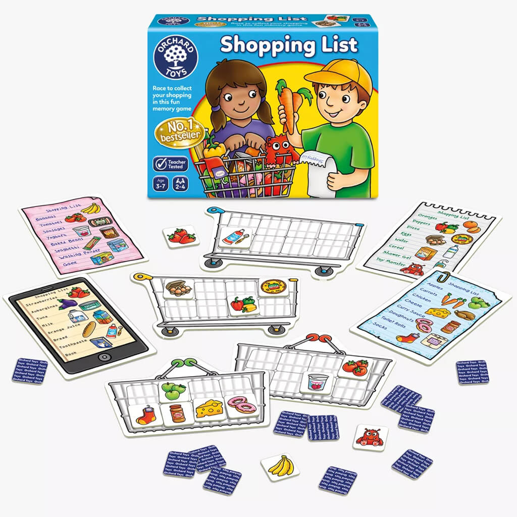 Shopping List: Matching & Memory Game - Orchard Toys