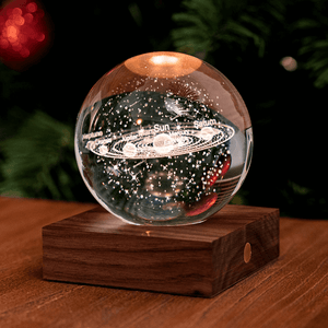 Solar System Amber Crystal Light - Gingko Design