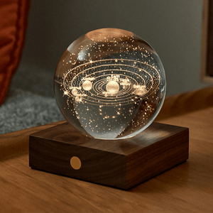 Solar System Amber Crystal Light - Gingko Design