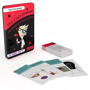 The Five Senses Crazy Scientist Activity Cards - The Purple Cow