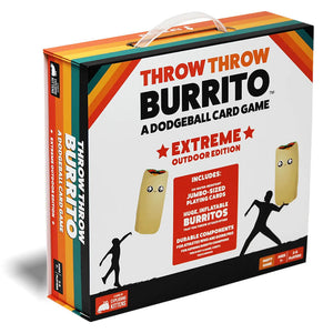 Throw Throw Burrito Dodgeball Card Game: Extreme Outdoor Edition - Exploding Kittens