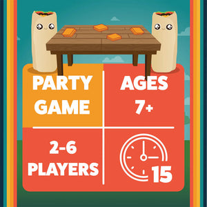 Throw Throw Burrito Dodgeball Card Game: Extreme Outdoor Edition - Exploding Kittens