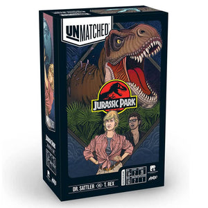 Unmatched: Dr Sattler vs T. Rex (Jurassic Park) - Restoration Games