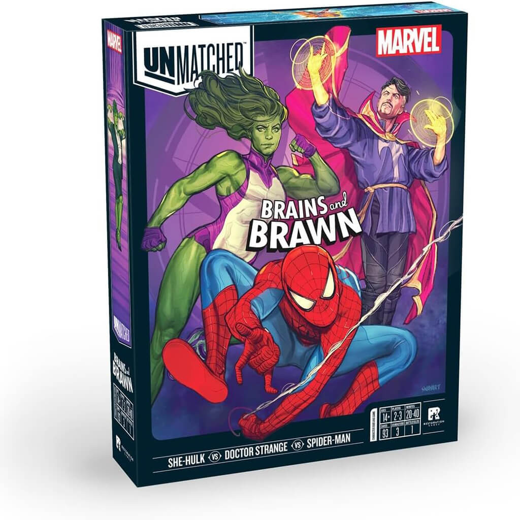 Unmatched: Brains and Brawn (Marvel) - Restoration Games