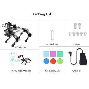 XGO Robot Dog Kit v2 with micro:bit - ELECFREAKS