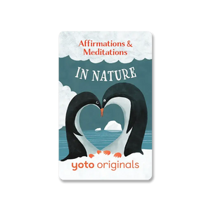Affirmations and Meditations Pack - Cards for Yoto Player / Mini (5 Cards)