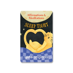 Affirmations and Meditations Pack - Cards for Yoto Player / Mini (5 Cards)