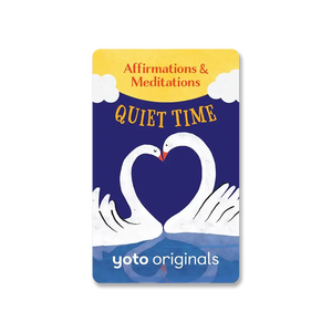 Affirmations and Meditations Pack - Cards for Yoto Player / Mini (5 Cards)