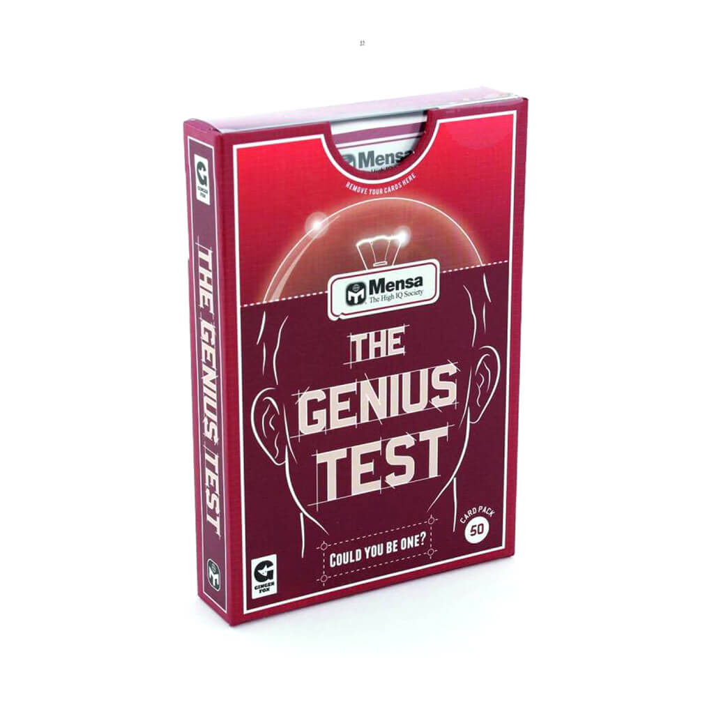 Mensa: The Genius Test Cards - Ginger Fox