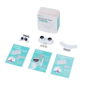 Ring:bit v2 Car Robot Kit with micro:bit - ELECFREAKS