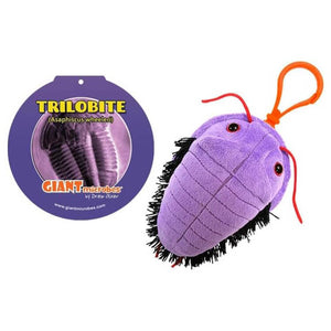 Trilobite (Asaphiscus Wheeleri) Key Ring - Giant Microbes