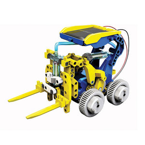 12-in-1 Solar & Hydraulic Construction Kit - Construct & Create