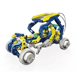 12-in-1 Solar & Hydraulic Construction Kit - Construct & Create