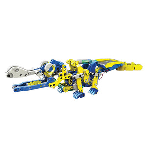 12-in-1 Solar & Hydraulic Construction Kit - Construct & Create