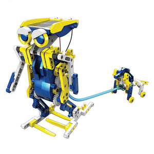 12-in-1 Solar & Hydraulic Construction Kit - Construct & Create