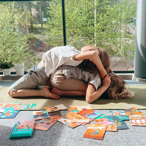 Kids Partner Yoga Cards - IMYOGI